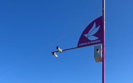 El intendente Fiorotto firmó convenios con la provincia en materia de cámaras y seguridad vial para Pueblo Belgrano