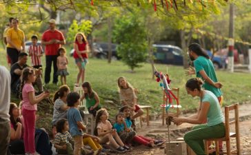 Música, juegos y conciencia ambiental en “La Delfina”