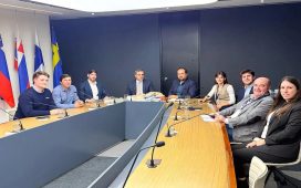 Michel reunió a productores arroceros de la provincia con el encargado comercial de la Embajada de la Unión Europea para potenciar las exportaciones