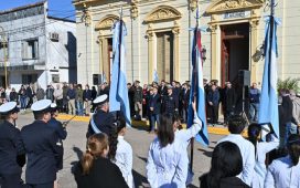 Davico acompañó el aniversario de la Prefectura Naval Argentina