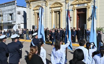 Davico acompañó el aniversario de la Prefectura Naval Argentina