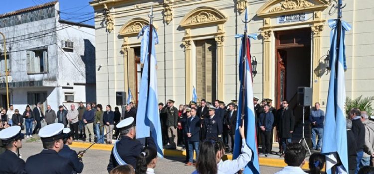 Davico acompañó el aniversario de la Prefectura Naval Argentina