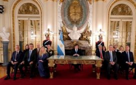 Milei anunció una base naval en Tierra del Fuego y sanciones a petroleras en Malvinas