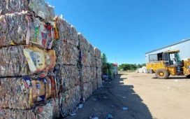 Venta de materiales recuperados por la cooperativa Eco Gualeguaychú