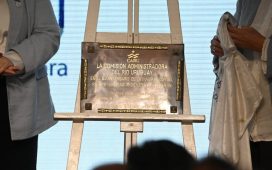 Gualeguaychú participó de la conmemoración por los 50 años del Puente General San Martín