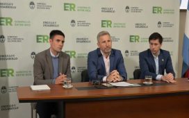 Junto a Sidecreer, Frigerio lanzó un plan para refinanciar deudas y otorgar préstamos a estatales y jubilados