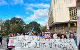 Burgos: “Volvamos a frenar en las calles la entrega de nuestros territorios y ríos”