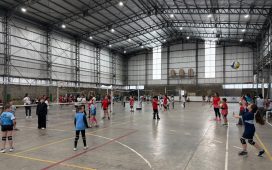 Las Escuelas Municipales de Iniciación Deportiva compartieron una jornada de Vóley