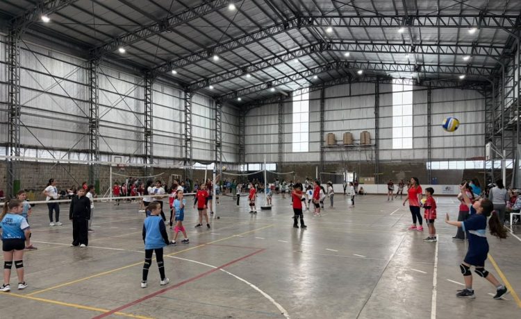 Las Escuelas Municipales de Iniciación Deportiva compartieron una jornada de Vóley