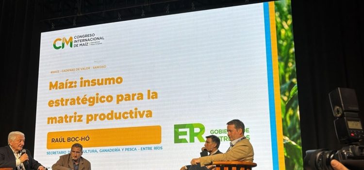 Entre Ríos expuso su radiografía del maíz en Córdoba