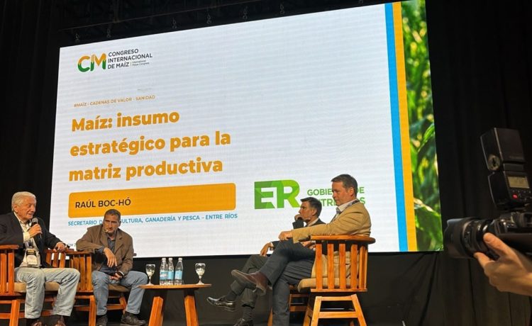 Entre Ríos expuso su radiografía del maíz en Córdoba