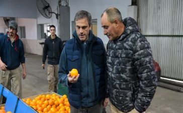 Michel y Bahl reclaman al ministro Quirno por la apertura del mercado de Estados Unidos para la exportación de cítricos dulces argentinos
