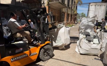 Se recolectaron más de 28.000 kilos de residuos electrónicos en lo que va del año