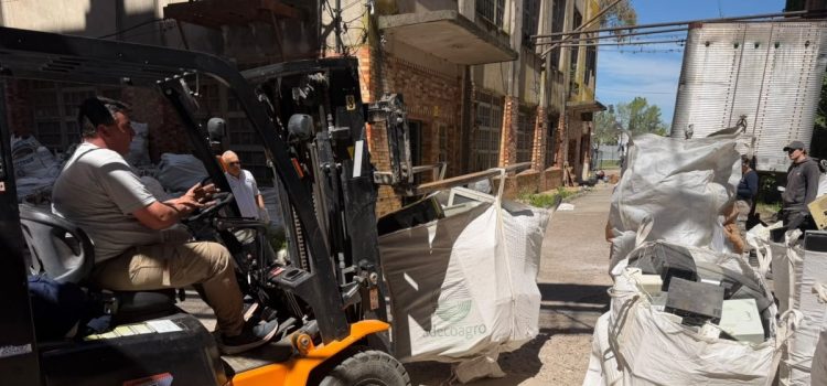 Se recolectaron más de 28.000 kilos de residuos electrónicos en lo que va del año