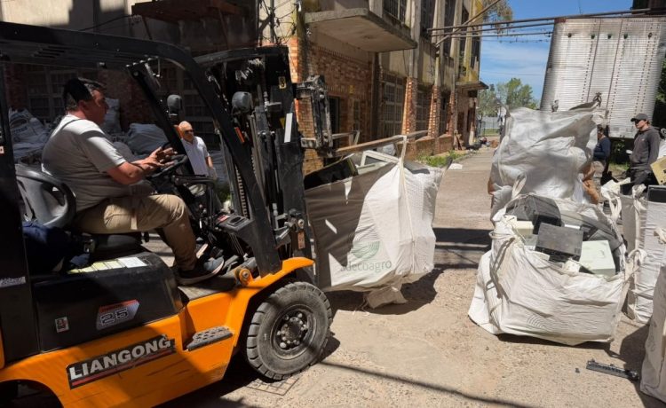 Se recolectaron más de 28.000 kilos de residuos electrónicos en lo que va del año