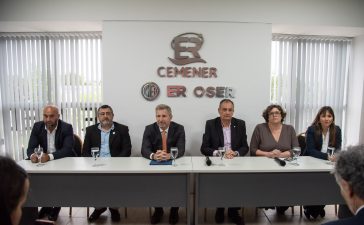 El gobernador participó del acto por los 10 años del Cemener