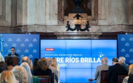 Turismo, producción y cultura mostraron la identidad entrerriana en el Senado de la Nación