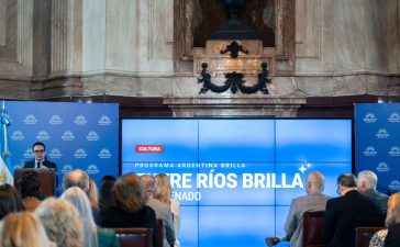 Turismo, producción y cultura mostraron la identidad entrerriana en el Senado de la Nación