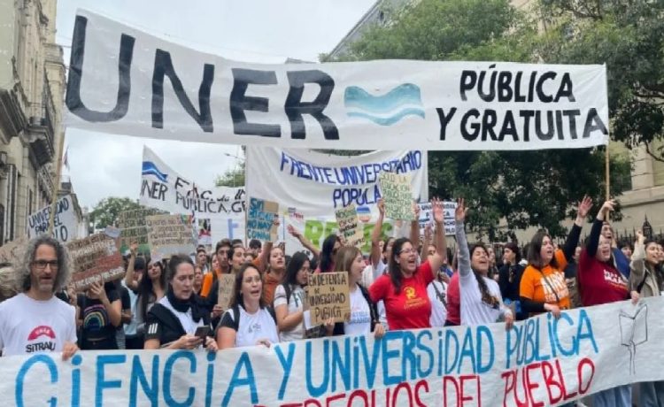 Ajuste feroz a la educación pública: La UNER denuncia asfixia presupuestaria y convoca a marchar el jueves