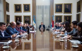 Frigerio repasó con su gabinete los avances en inversiones y desarrollo productivo
