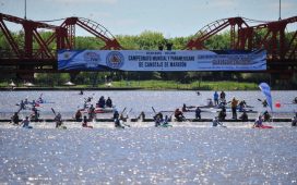 Comenzaron las competencias del Mundial de Canotaje Maratón Gualeguaychú 2026
