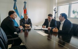 Entre Ríos y la Cooperativa de Pueblo General Belgrano firmaron un convenio para avanzar en obras cloacales