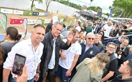 Davico y Scioli destacaron el impacto del Mundial de Canotaje en Gualeguaychú
