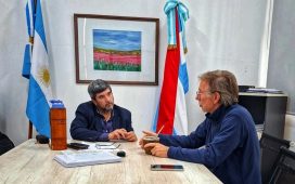 Bahillo se mueve como candidato: con Fuertes hablaron de “la realidad productiva de Entre Ríos”