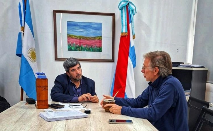 Bahillo se mueve como candidato: con Fuertes hablaron de “la realidad productiva de Entre Ríos”