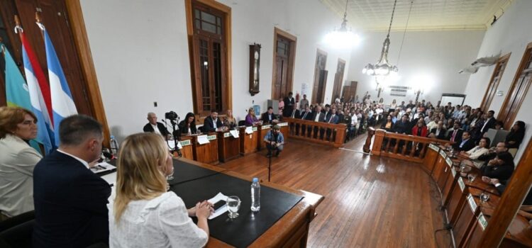 Este lunes se inaugura el 42° Período de Sesiones Ordinarias del Concejo Deliberante