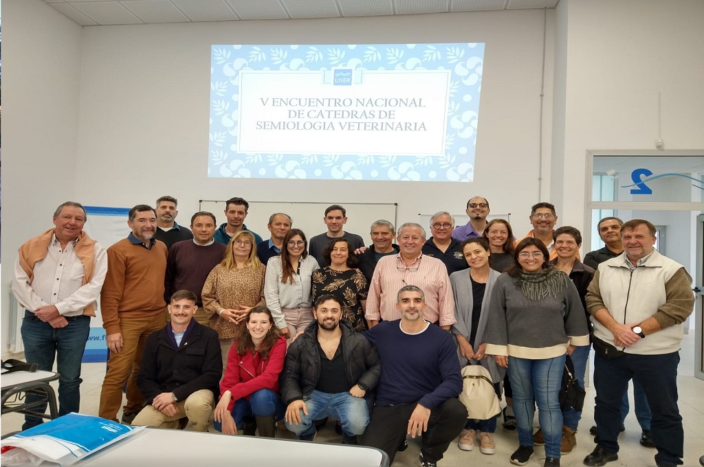 Veterinaria: V Encuentro de Cátedras de Semiología en la Facultad de Bromatología UNER
