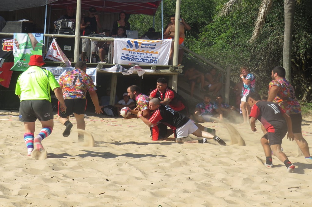El sábado se disputará el Five Beach Rugby en Ñandubaysal