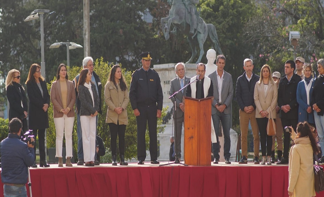 El diputado nacional Rogelio Frigerio estuvo presente en Victoria