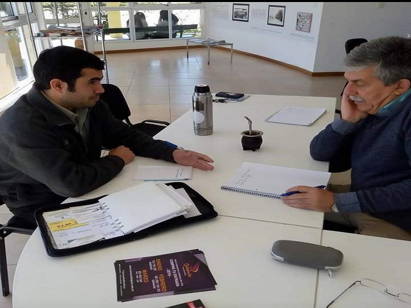 José Luis Perazza Joaquin Paez - Coordinaores Mesa Inegración Binacional