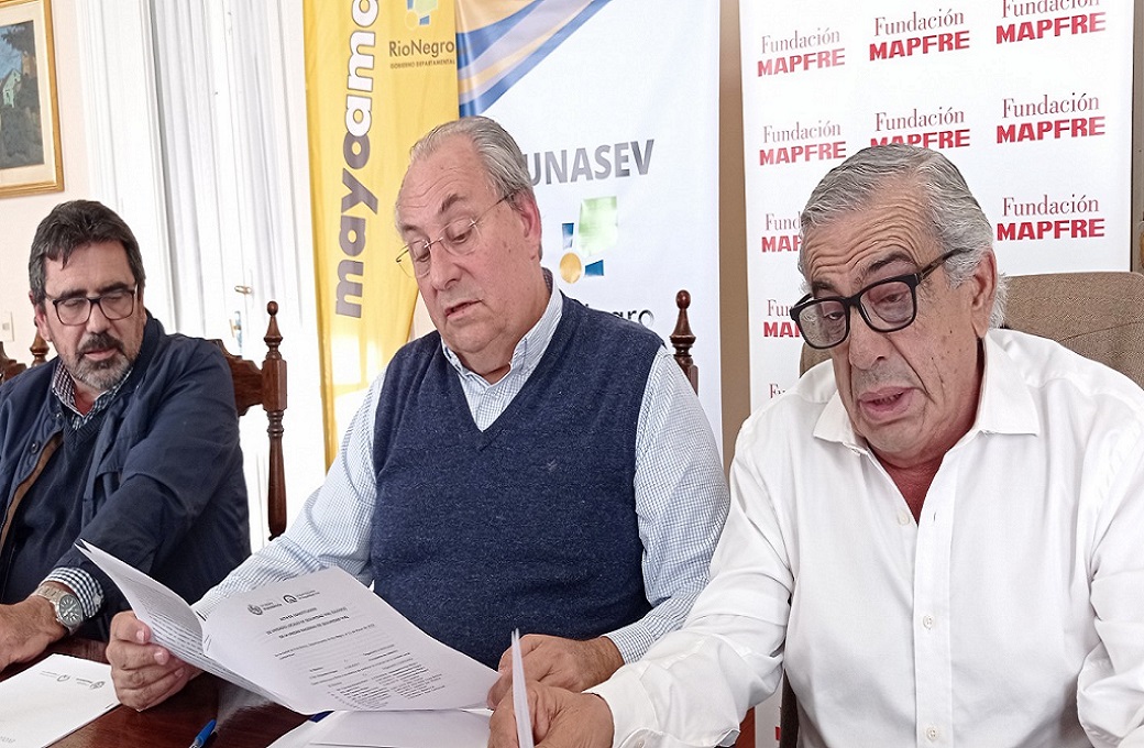 UNASEV Río Negro fué constituida el día de hoy con la firma del convenio