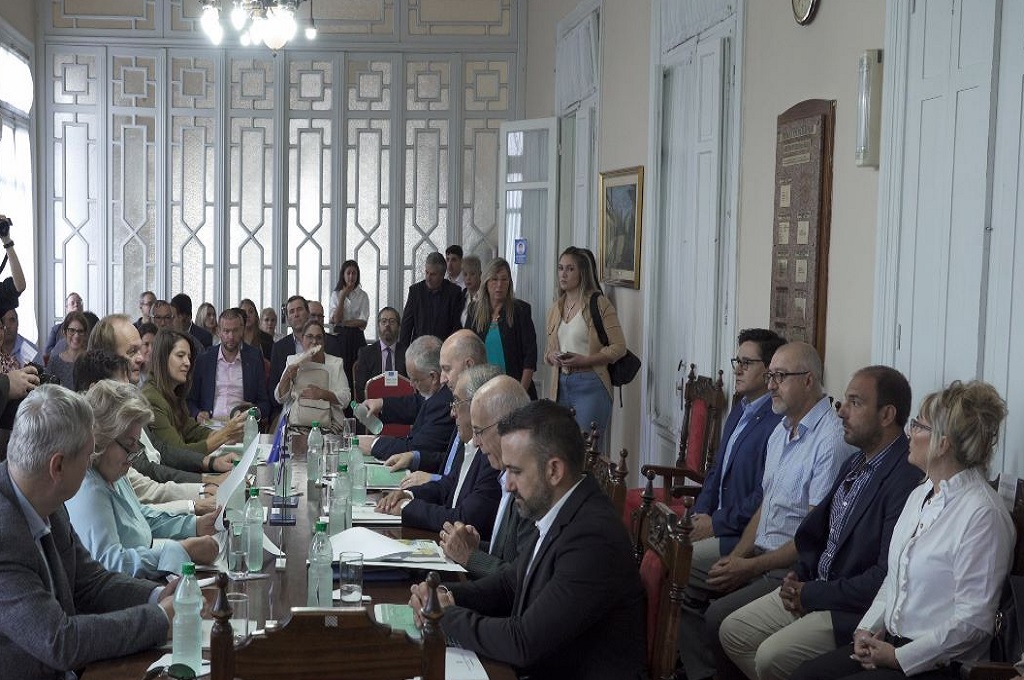 Embajadores de los Estados miembros de la Unión Europea arribaron a Río Negro