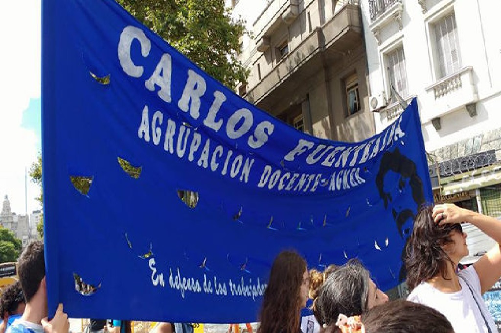 Agrupación Fuentealba Concepción del Uruguay "El gobierno sigue manteniendo los salarios en la pobreza