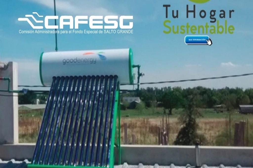 Entre Ríos: Continúan con el programa para la compra e instalación de calefones solares