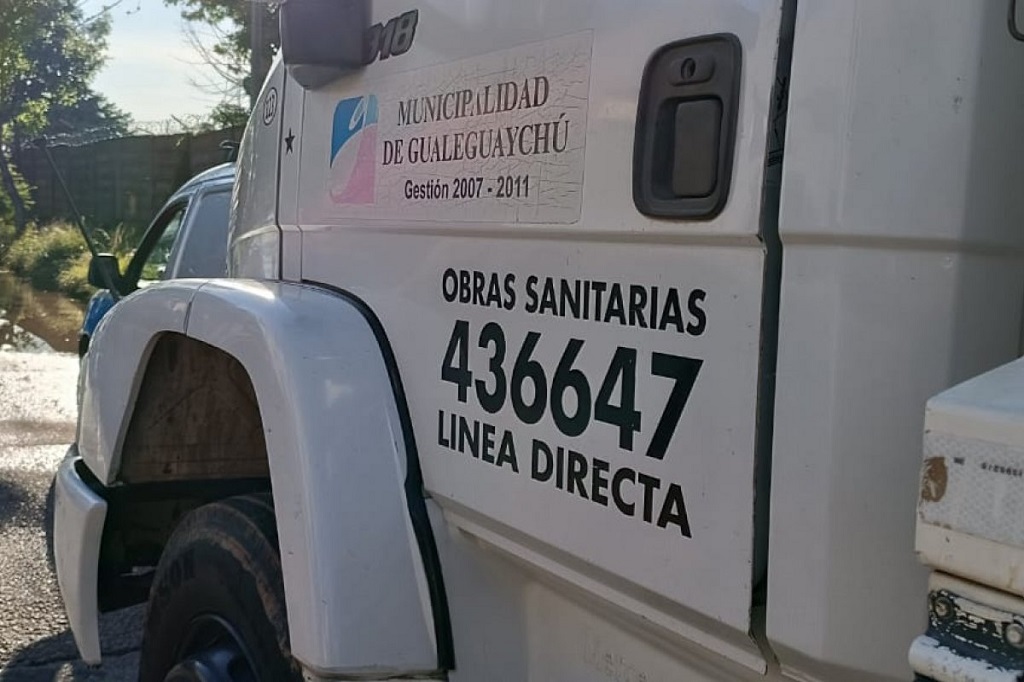 Gualeguaychú: Interrupción del Servicio de Agua Potable por reparación de un caño