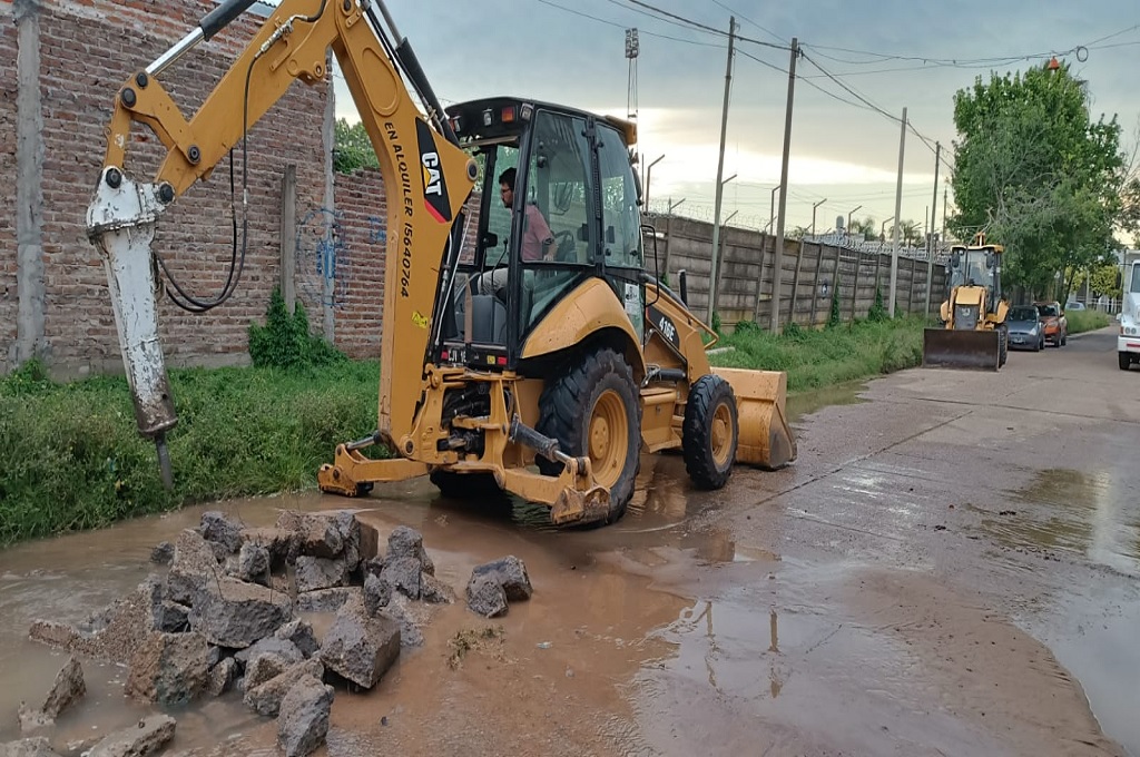 Gualeguaychú: Por rotura de un caño pierde presión zona de la ciudad