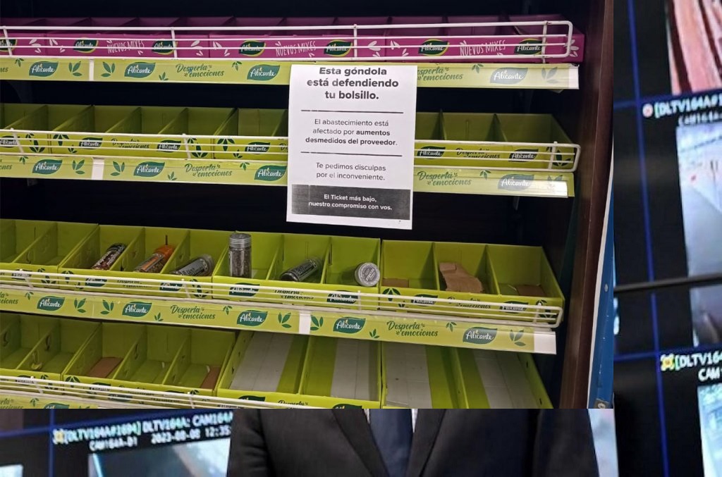 Con carteles en góndolas, Carrefour escracha a proveedores por “aumentos desmedidos”