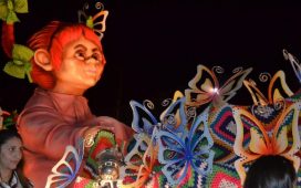 La juventud y la creatividad vuelven a brillar en la Fiesta de Carrozas Estudiantiles 2025