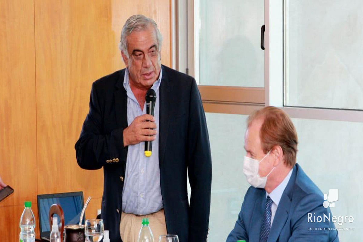 Lafluf con Bordet en la CARU