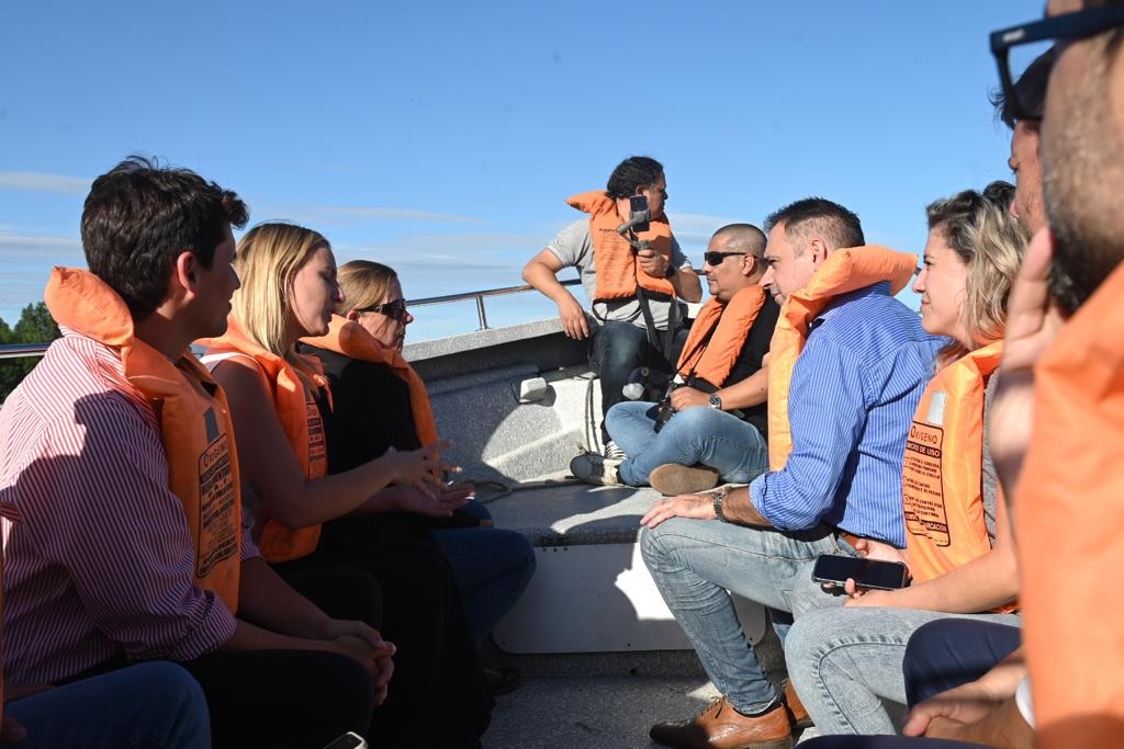 Crecida del Rio Gualeguaychú: Municipio y Provincia articulan asistencia, visita d ela Ministra Berisso