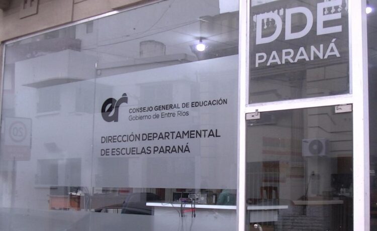 Rechazo al traslado de la Dirección Departamental de Escuelas de Paraná a la Escuela Hogar