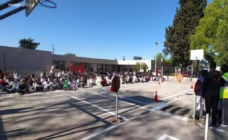 Fray Bentos: Actividades de Educación Vial con niños de las escuelas N°52, N°67 y Jardín Nº80