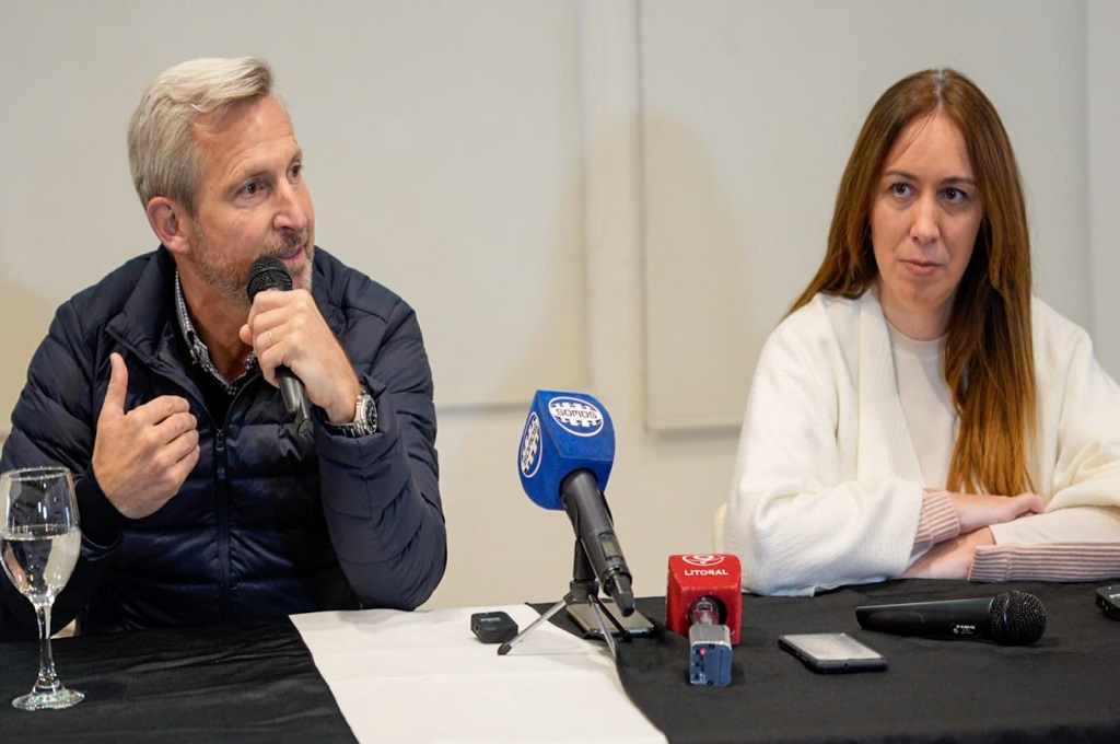 Frigerio y Vidal compartieron actividades en Paraná, Villaguay y Concordia