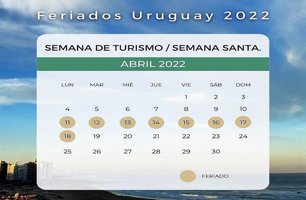 Semana de Turismo en Abril