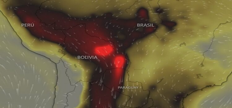 Incendios forestales: el SMN emitió una alerta por corredor de humo