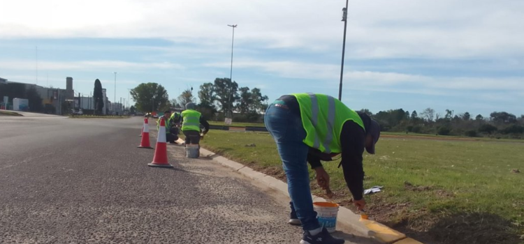 Ponen en valor la intersección del Acceso Norte y Ruta 136